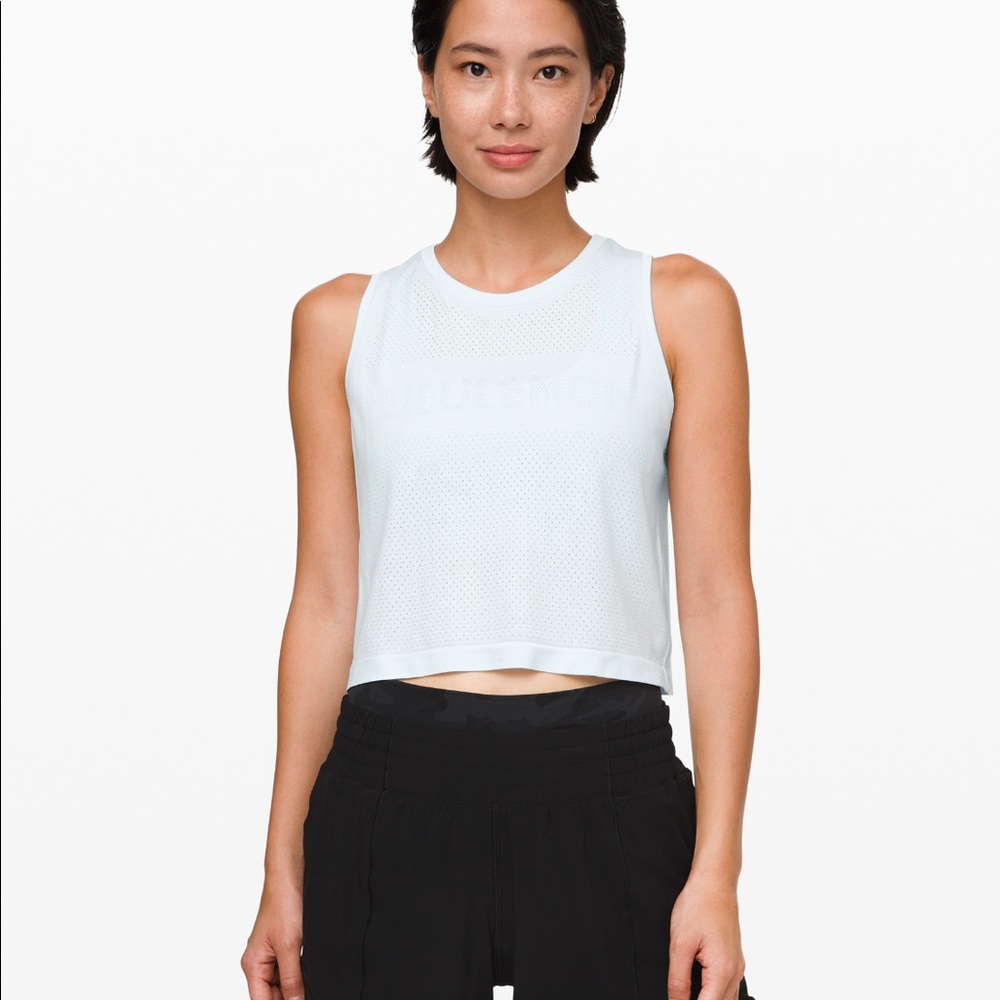 Lululemon Breeze By Muscle Crop Tank *lululemon